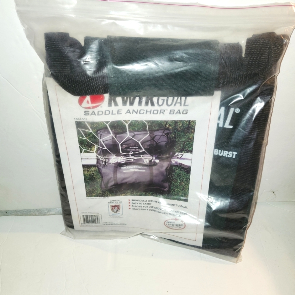 Kwik Goal Saddle Anchor Bag NEW D600 Material